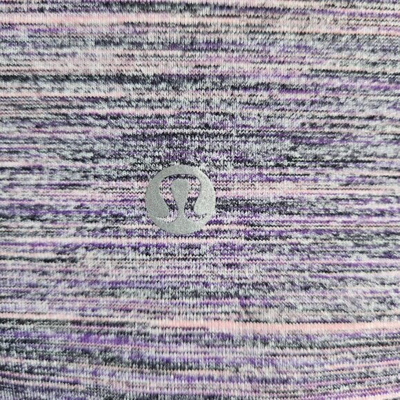 Lululemon High Times Pant Space Dye Camo Tender Violet Black Leggings Size 6 - Picture 5 of 14
